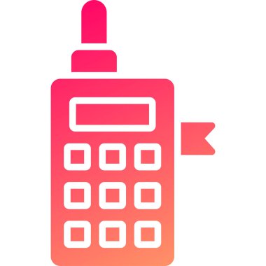 Bir cep telefonunun vektör çizimi