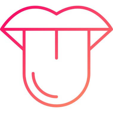 Kalp ikonu vektör illüstrasyonu