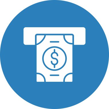 Dolar simgesi vektör illüstrasyonu