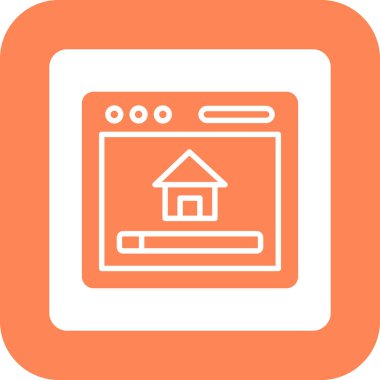 Web simgesi vektör tasarımı
