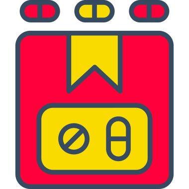 Çizgi film simgesinin vektör çizimi