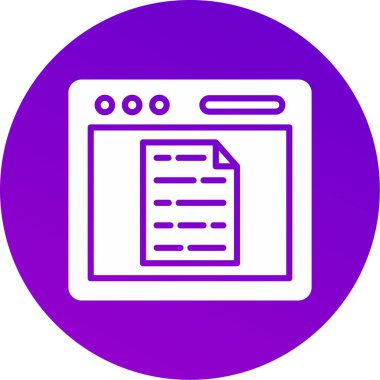 seo modern simgesinin vektör illüstrasyonu