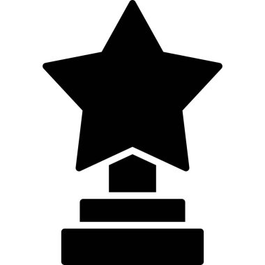 Yıldız Ödülü vektör simgesi