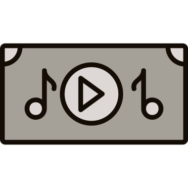 Vektör illüstrasyonu, simge ögesi arkaplanı