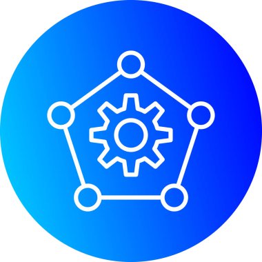 seo modern simgesinin vektör illüstrasyonu