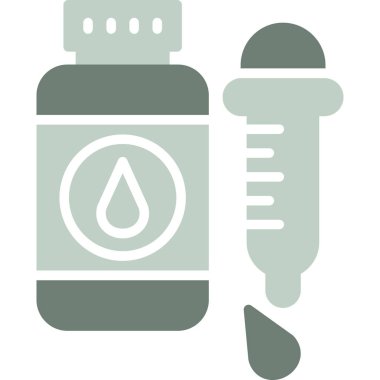 İlaç. Web simgesi basit illüstrasyon