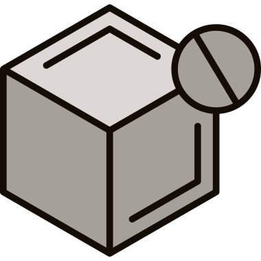 dağıtım lojistik simgesi