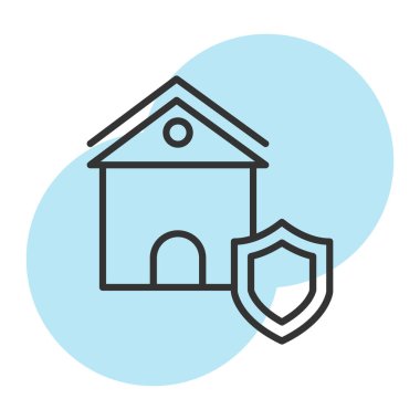 house vektör simgesi modern basit tasarım