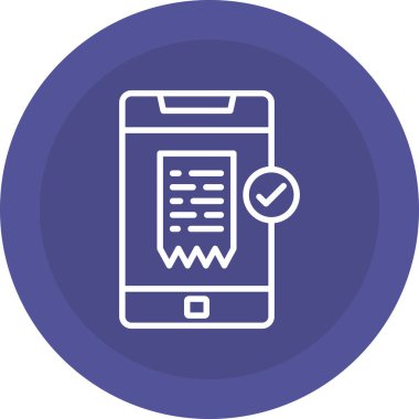 mobil simge vektör illüstrasyonu