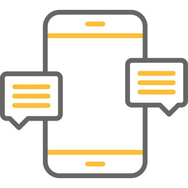 Cep telefonu. Basit resimleme