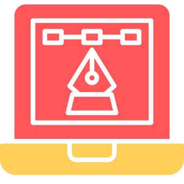 seo modern simgesinin vektör illüstrasyonu