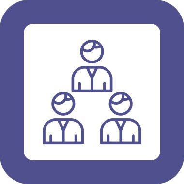 İnsan simgesinin vektör illüstrasyonu