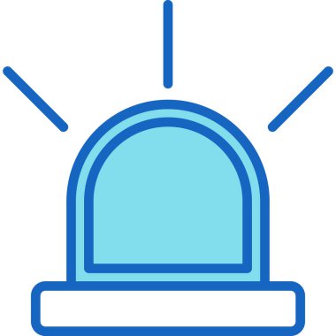 Alarm! Web simgesi basit illüstrasyon