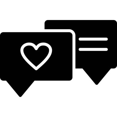 konuşma kabarcığı vektör çizimi