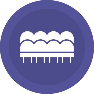 Dondurma Vektörü Kabartma Simgesi Tasarımı