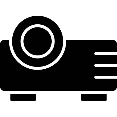 Kamera. Web simgesi basit illüstrasyon