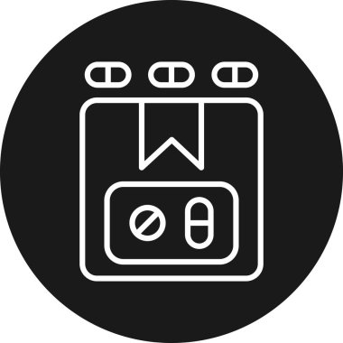 Modern bir simgenin vektör illüstrasyonu