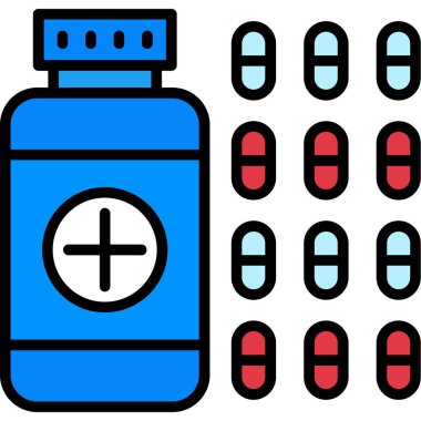 uyuşturucu simgesi, vektör illüstrasyonu