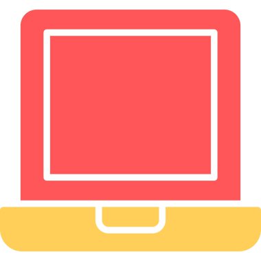 bilgisayar simgesi modern vektör illüstrasyonu