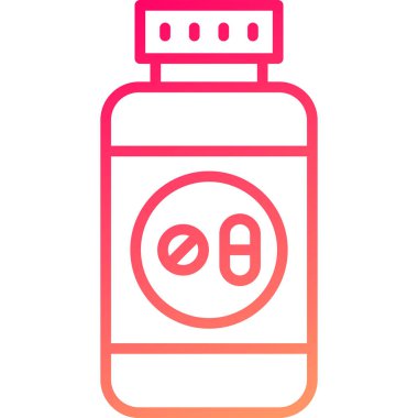 Bir gaz simgesinin vektör illüstrasyonu