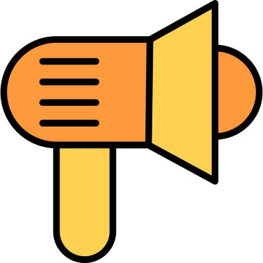 hoparlör vektör illüstrasyonu