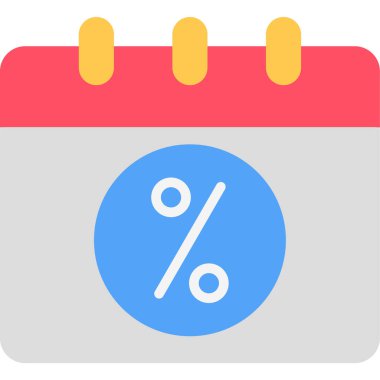 işletme finansmanı düz stil simgesi