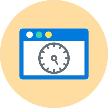 seo modern simgesinin vektör illüstrasyonu