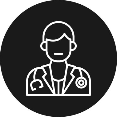 Doktor Simge vektör illüstrasyonu