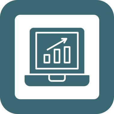 seo modern simgesinin vektör illüstrasyonu