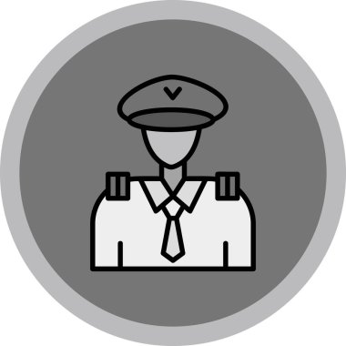 Pilot. Web simgesi basit tasarım