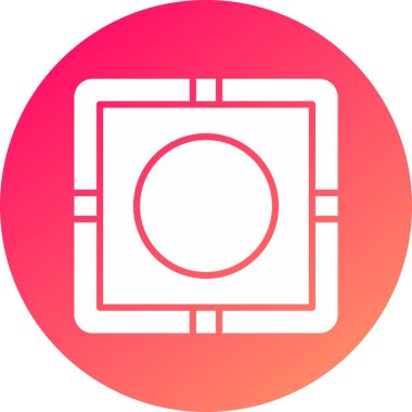 Modern simgenin vektör illüstrasyonu