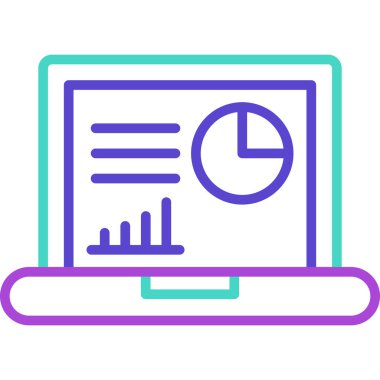 Grafikli bilgisayar. vektör illüstrasyonu