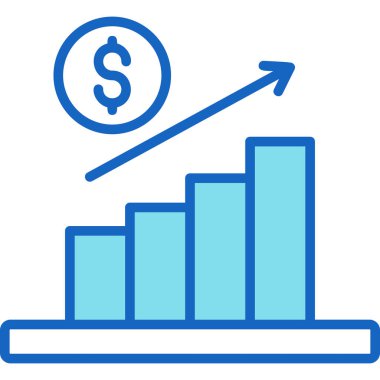 grafik ikonu vektör illüstrasyonu