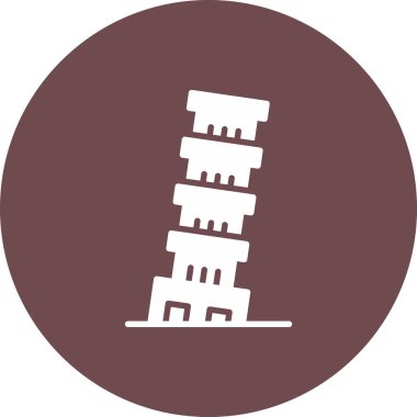 Bina. Web simgesi basit illüstrasyon