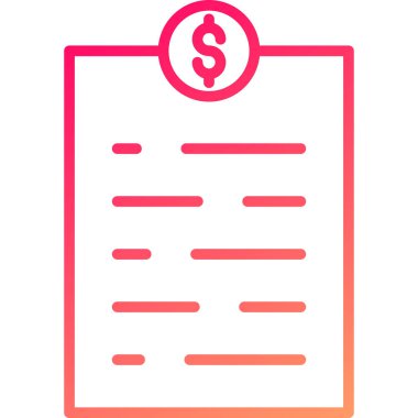 Dolar işareti vektör illüstrasyonuName