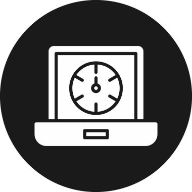 seo modern simgesinin vektör illüstrasyonu