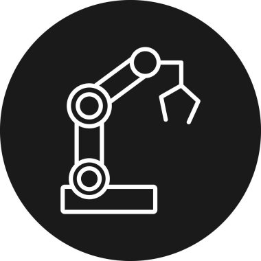 robot. Web simgesi basit tasarım