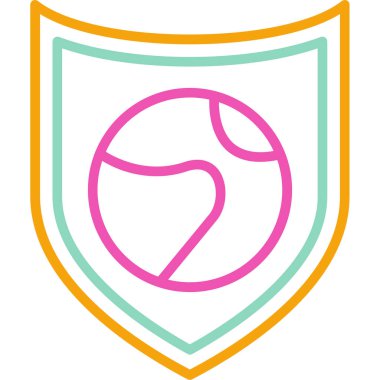 Top. Web simgesi basit illüstrasyon