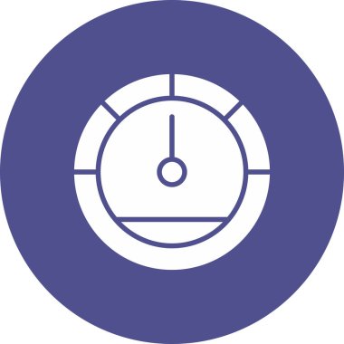 Saat simgesinin vektör illüstrasyonu