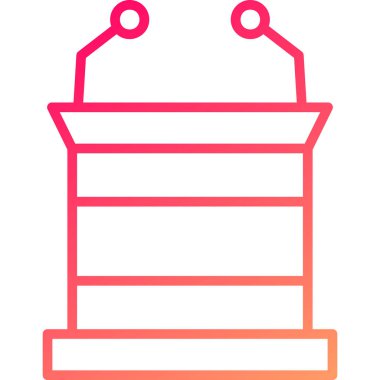 Tek bir fener simgesinin vektör çizimi