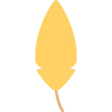 sonbahar yaprağı ikonu vektör illüstrasyon tasarımı