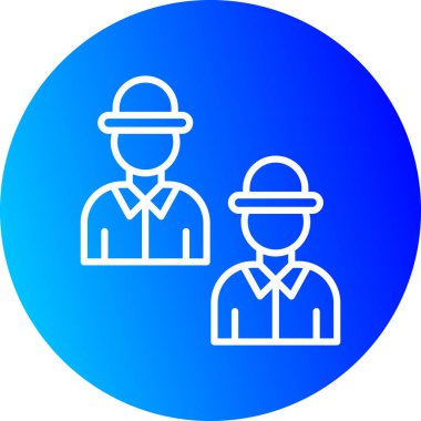 Modern basit biçimdeki mühendislik simgesi