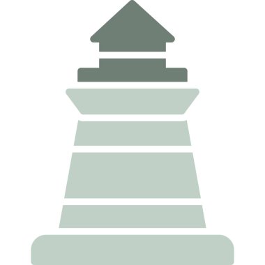 kule, illüstrasyon, vektör, beyaz arkaplan.