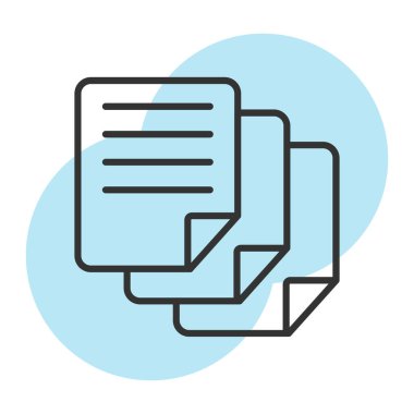 Belgenin vektör simgesi