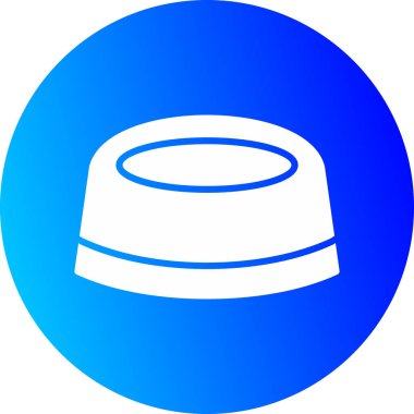 Şapka simgesi vektör illüstrasyonu