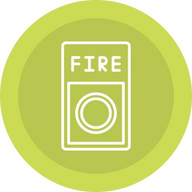 Modern simgenin vektör illüstrasyonu