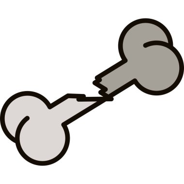 anahtar kilit simgesi, özet tasarımı