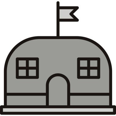 ev ikonu oluşturma biçiminde Doldurulmuş ana hatlar