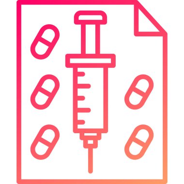 Modern simgenin vektör illüstrasyonu