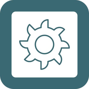 Ayarlama. Web simgesi basit illüstrasyon